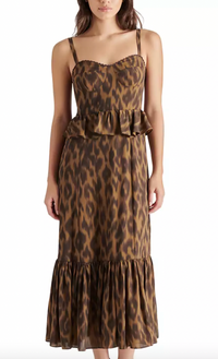 Eve Cheetah Leopard Dress by Steve Madden