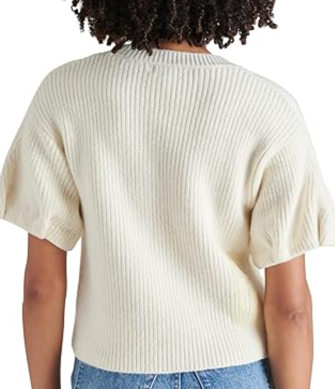 Jadey Sweater Top by Steve Madden