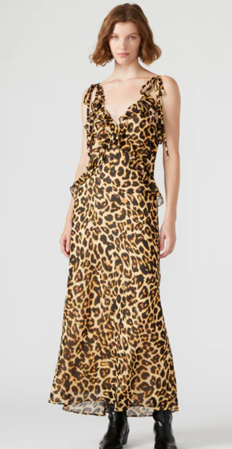 Steve Madden Maxi Dress in Black Floral or Leopard or Solid Black