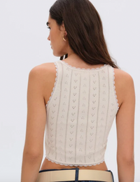 Angelina Knit Tank Top by For Love and Lemons