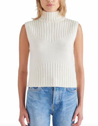 Serin Sweater Vest Top by Steve Madden