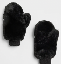 Faux Fur Mitten Gloves