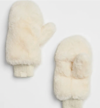 Faux Fur Mitten Gloves