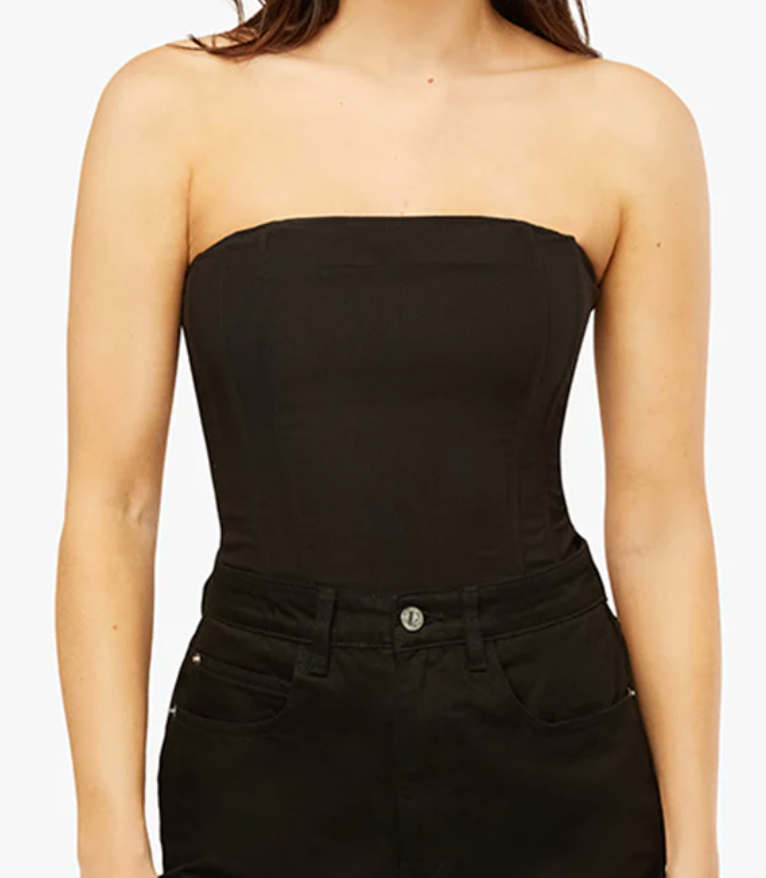 Strapless Corset Top by We Wore What