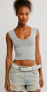 Clean Lines Muscle Cami by Free People