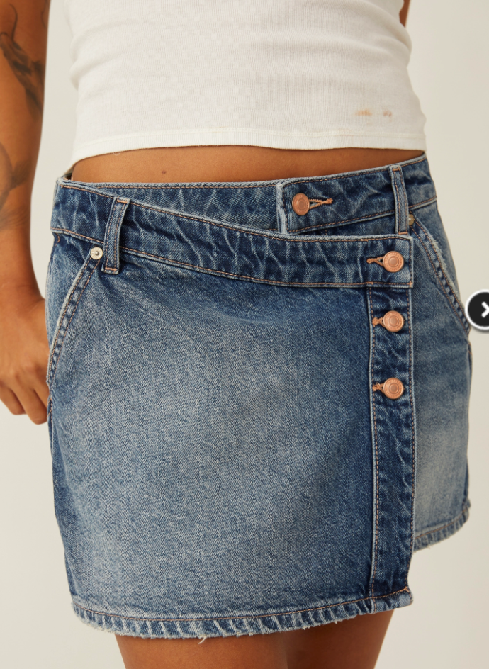 Wynne Denim Skirt by Free People