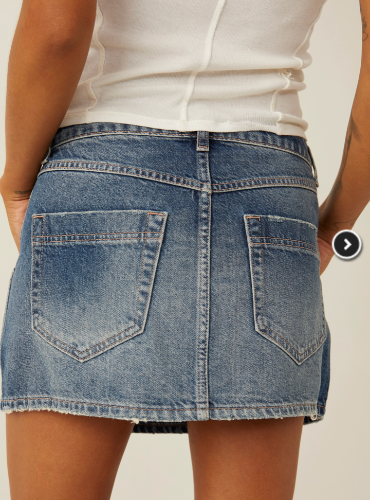 Wynne Denim Skirt by Free People