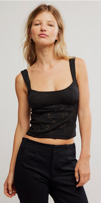 Full Bloom Eyelet Cami Top by Free People