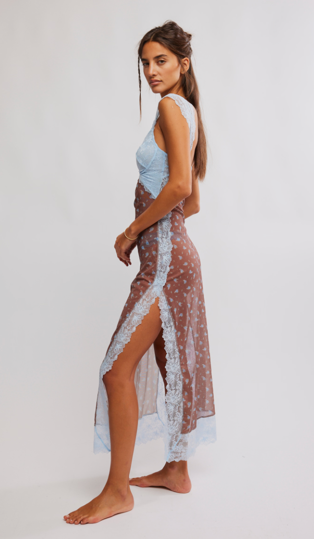 Suddenly Fine Maxi Slip Dress by Free People