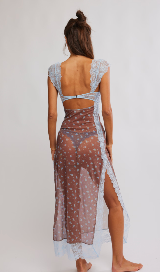 Suddenly Fine Maxi Slip Dress by Free People