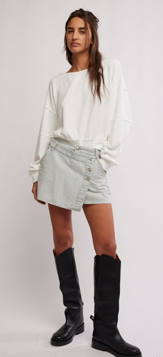 Wynne Striped Skirt by Free People