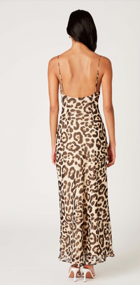 Jasmine Cheetah Midi Dress by NIA