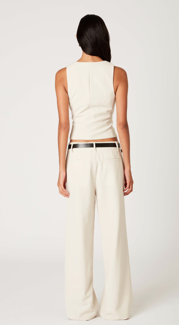 Trouser Pant in black or ivory by NIA