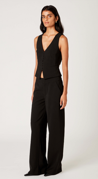 Trouser Pant in black or ivory by NIA