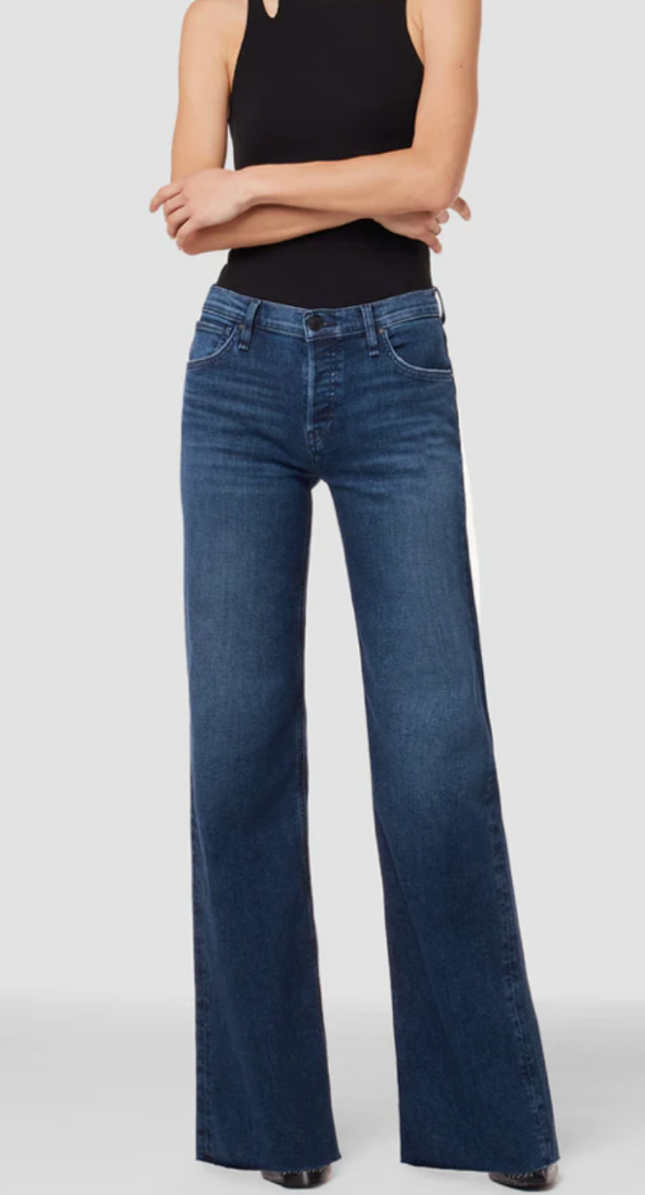 Rosie High Rise Wide Leg Jean by Hudson Jeans