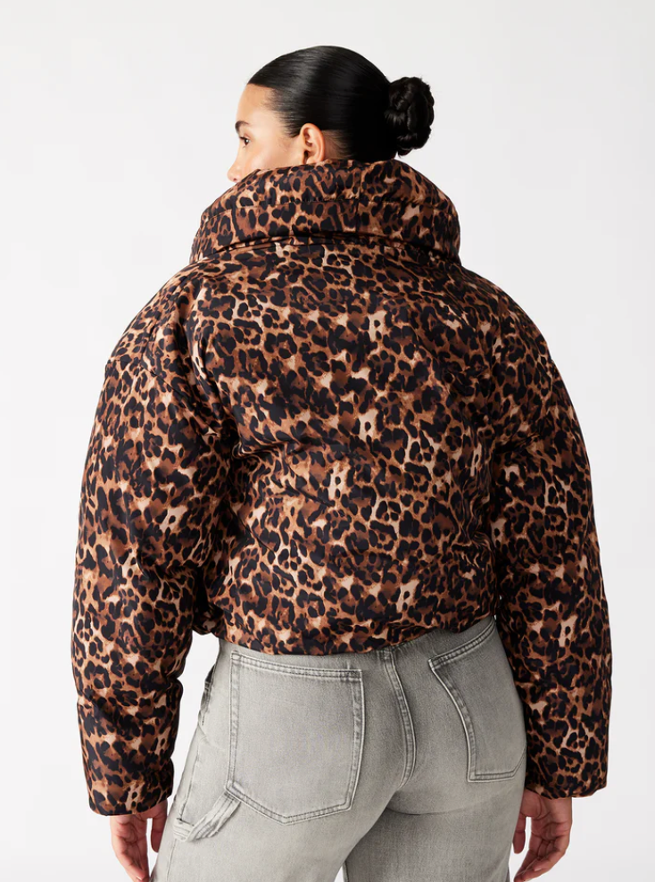 Cheetah Print Evy Jacket by Steve Madden