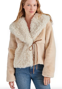 Winterlyn Faux Fur Jacket by Steve Madden