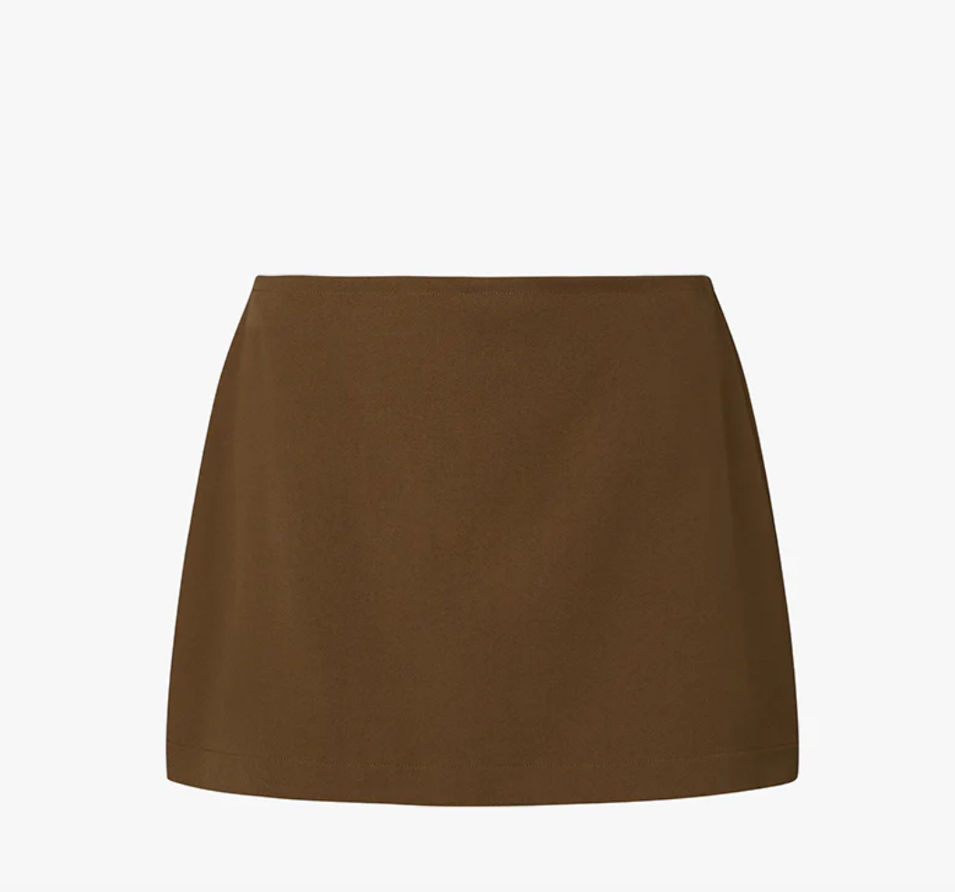 Linen Mini Skort by We Wore What