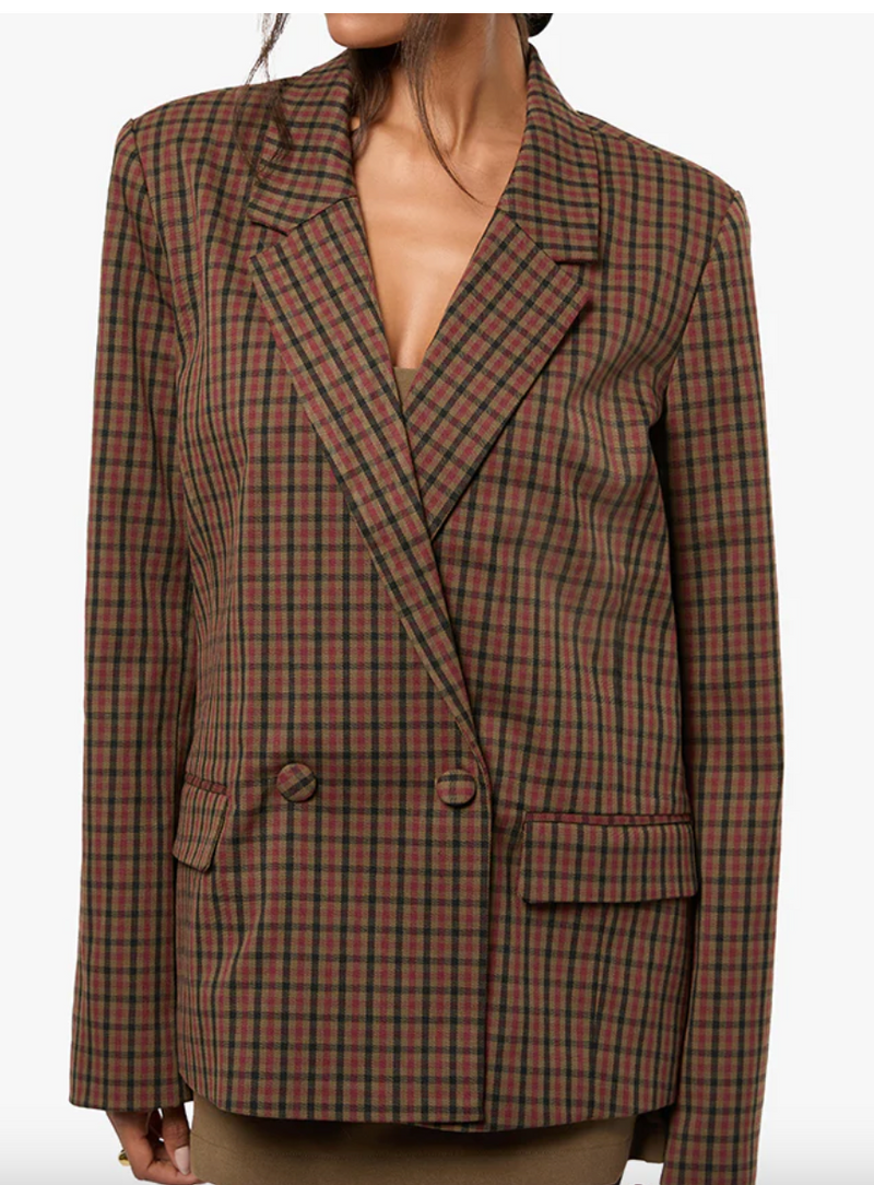 Plaid Blazer by We Wore What