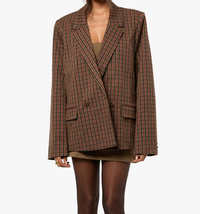 Plaid Blazer by We Wore What