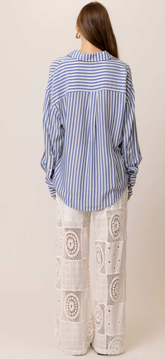 Biva Crochet Pants by Line and Dot