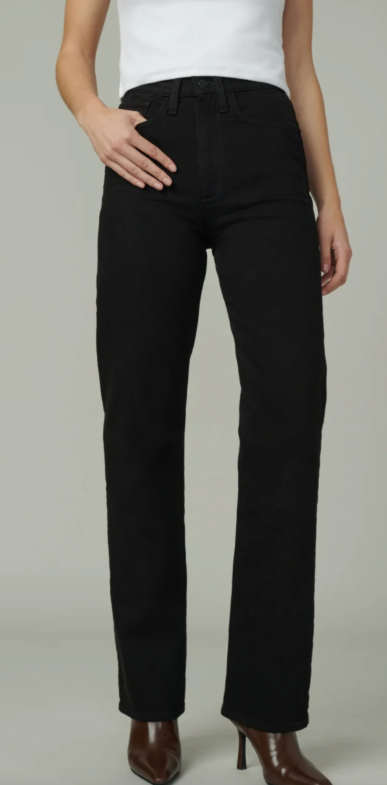 The Margot Straight Jean in Black by Joes Jeans