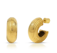 Gold Hoop by Jurate