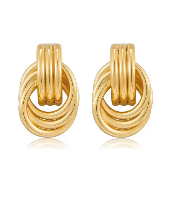 Door Knocker Earrings by Jurate