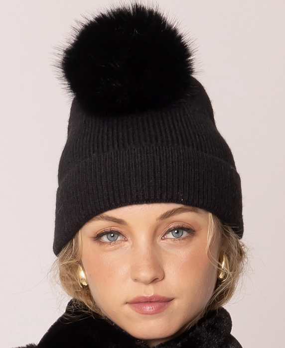 Winter Hat with Pom