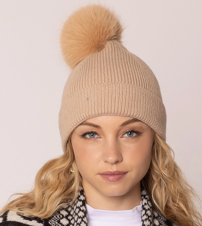 Winter Hat with Pom