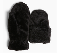 Faux Fur Mittens