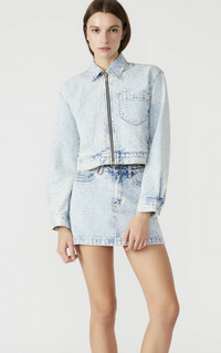 Rhinestone Denim Jacket by Steve Madden