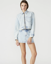 Rhinestone Denim Jacket by Steve Madden