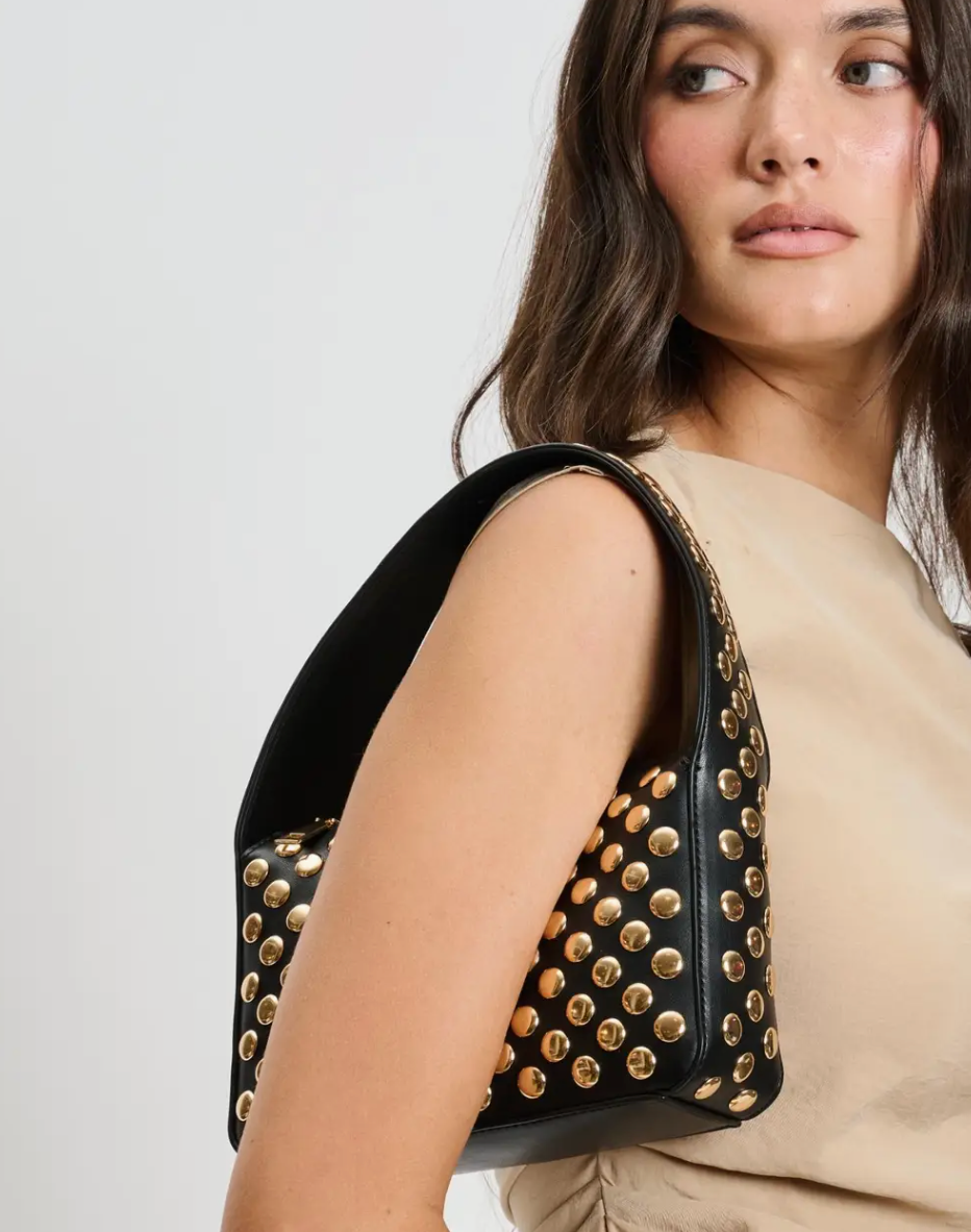 Studded Shoulder & Crossbody Bag