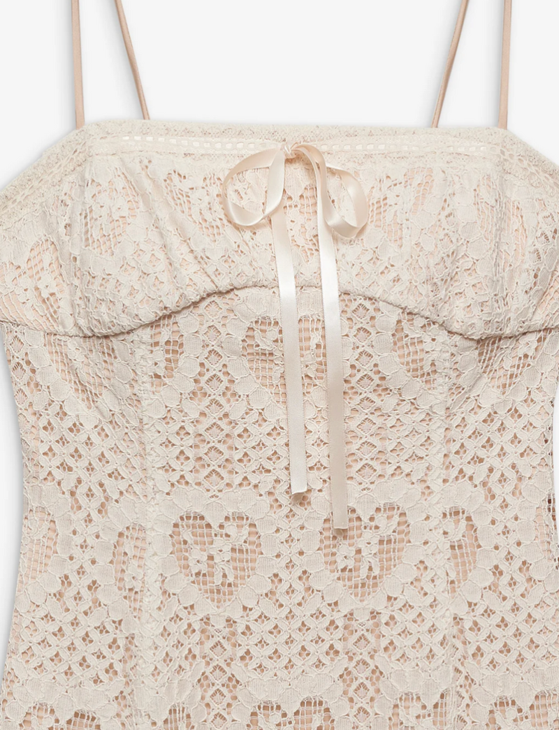 Claire Lace Mini Dress by For Love and Lemons