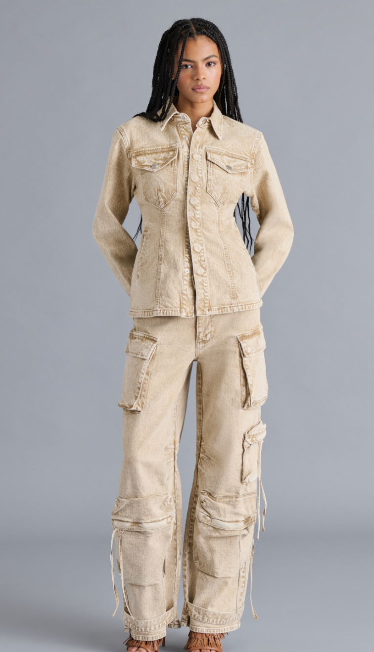 Light Denim Jacket by Steve Madden