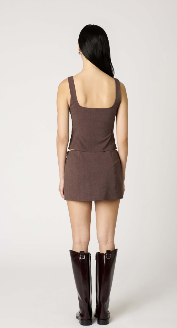 Brown or Grey Zina Skort by NIA
