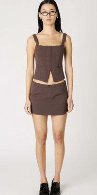 Brown or Grey Zina Skort by NIA
