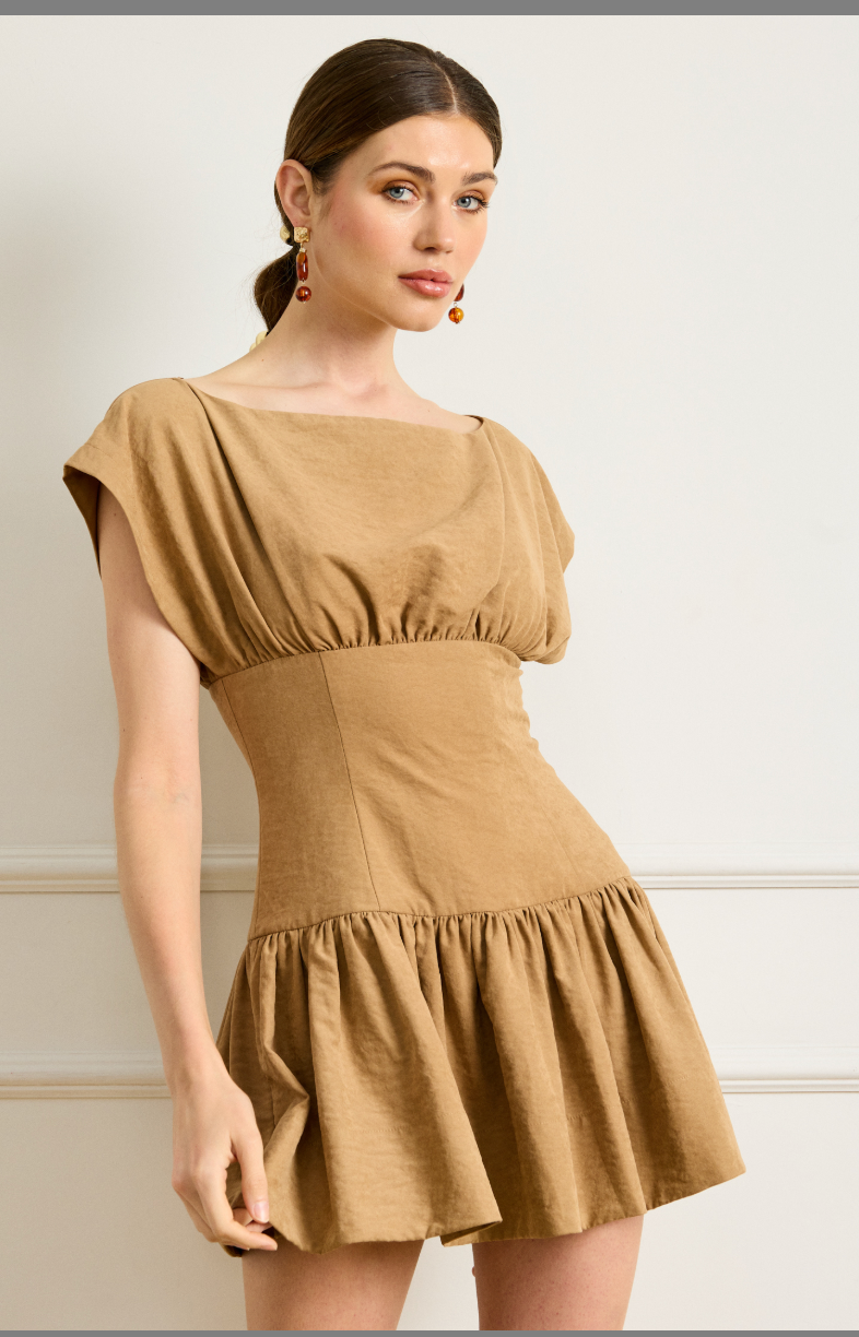 Cooper Mini Dress by Line and Dot