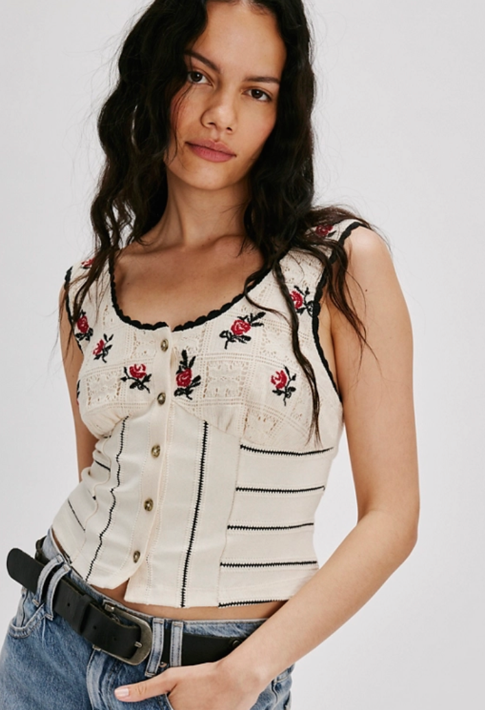 Rose Top by Free People