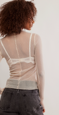 Sheer Long Sleeve Top by Free People