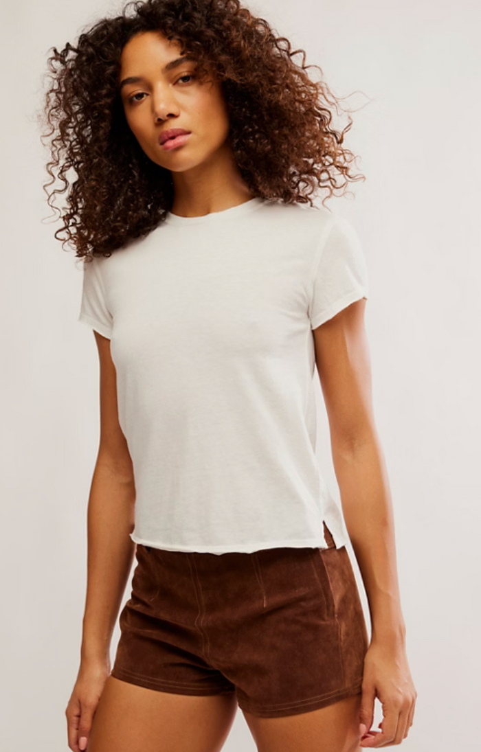 White or Grey Nova Top by Free People