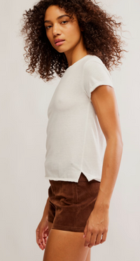 White or Grey Nova Top by Free People