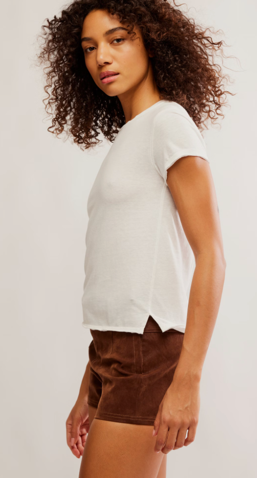 White or Grey Nova Top by Free People