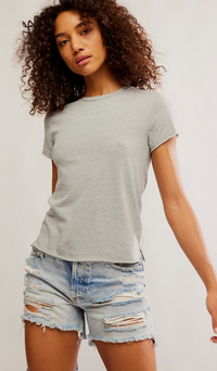 White or Grey Nova Top by Free People