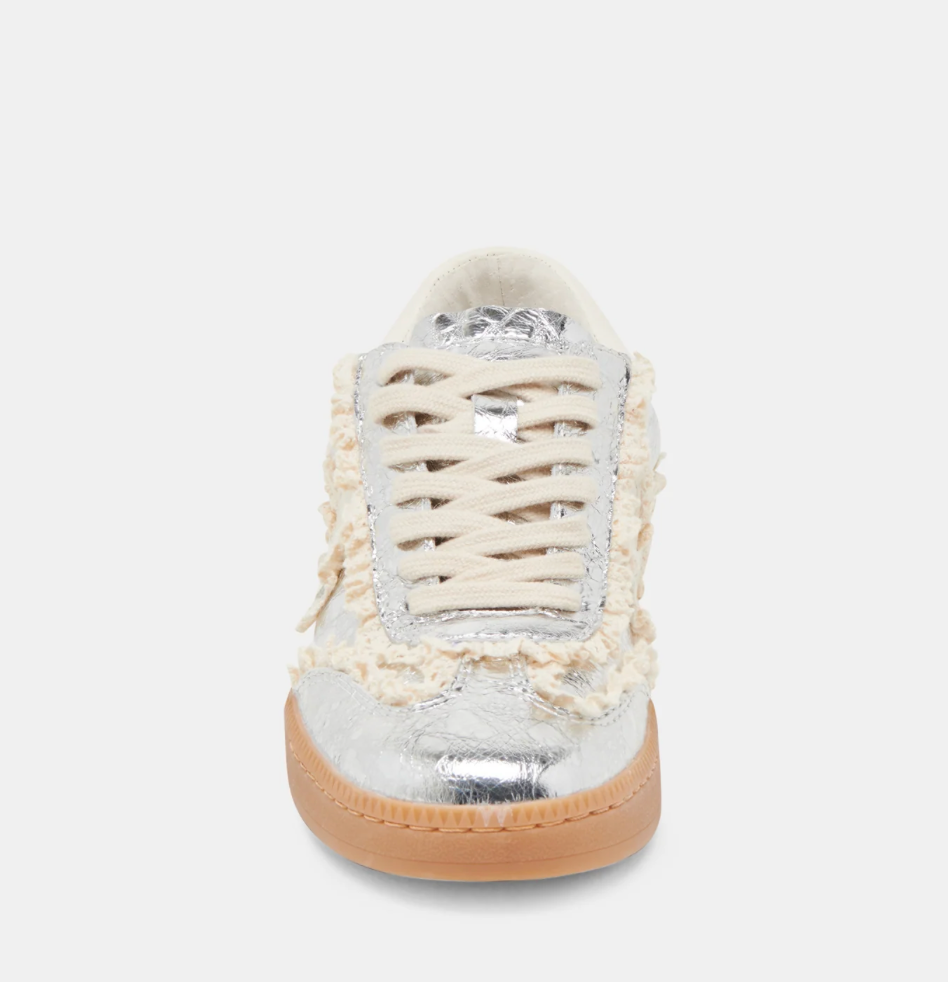 Notice Silver Lace Sneaker by Dolce Vita