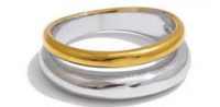 Two Tone Ring by Jurate