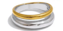 Two Tone Ring by Jurate