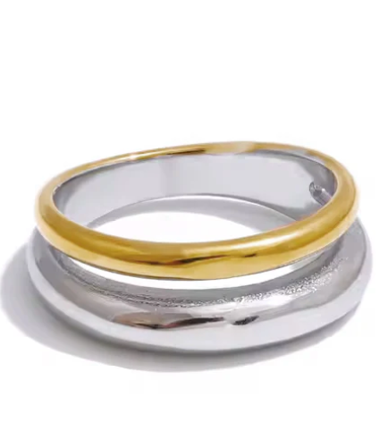 Two Tone Ring by Jurate
