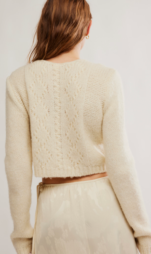 Pixie Embellished Cardigan Sweater by Free People